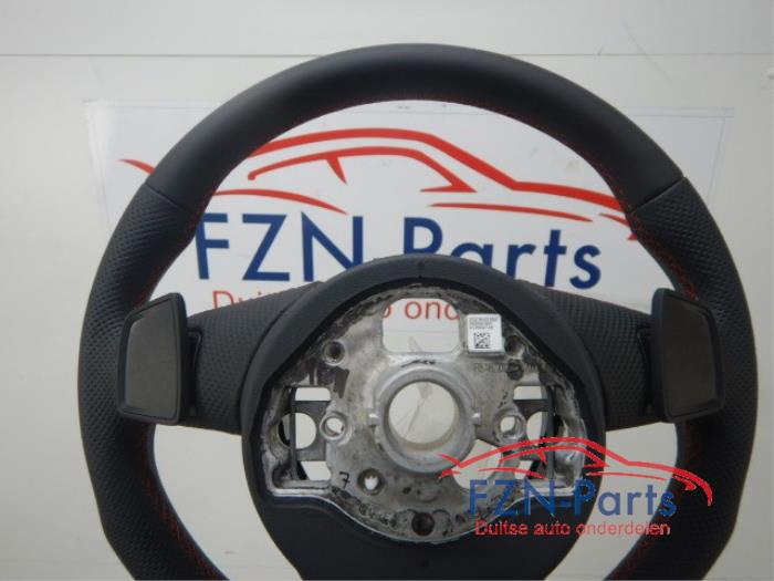 Audi A3 8Y S-Line Stuur MF+F1+VIEW Rood stiksel