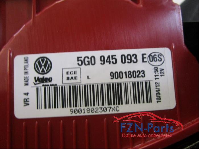 Achterlicht links Volkswagen Golf (22725057)