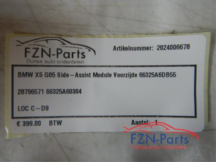 Side assist sensor BMW Diversen (22738672)