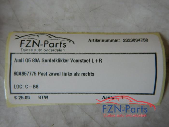 Gordelverklikker module Audi Q5 (22745399)