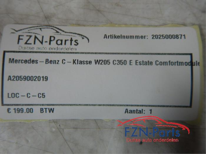 Comfort Module Mercedes C-Klasse (22733367)