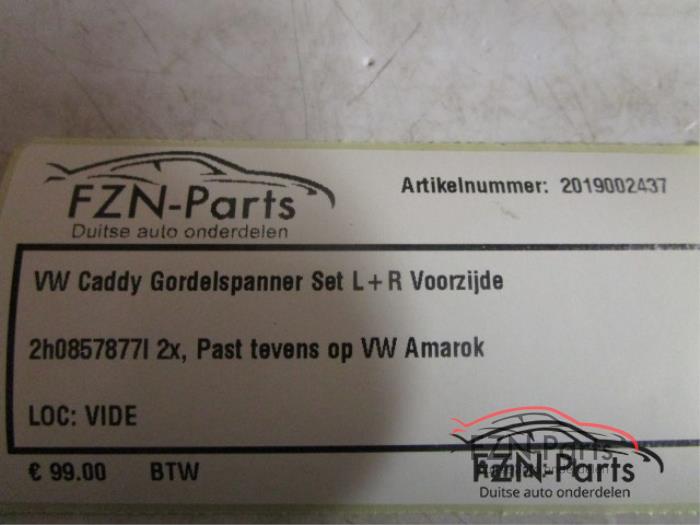 Veiligheidsgordel Set voor Volkswagen Caddy (22729358)