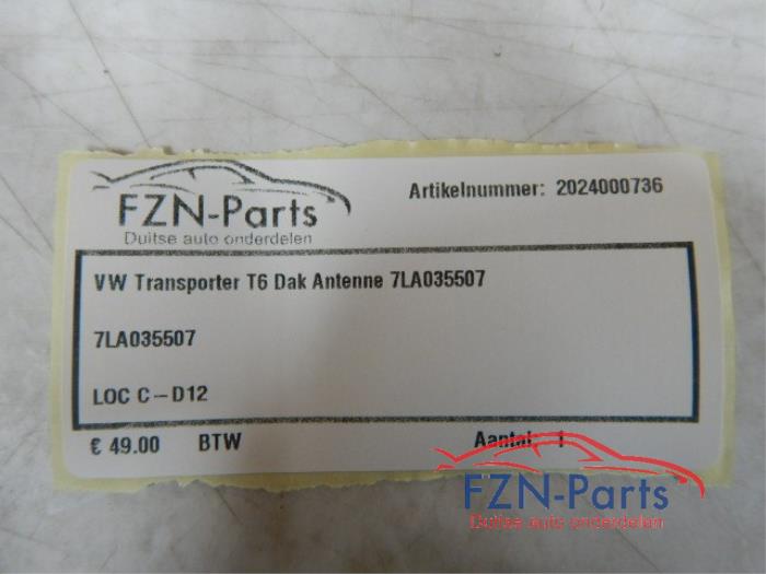 VW Transporter T6 Dak Antenne