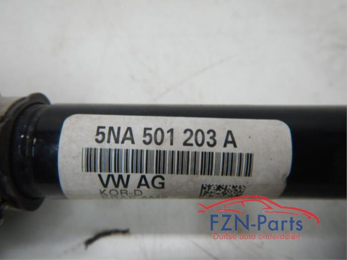 VW Tiguan 5NA R Aandrijfas Links-Achter