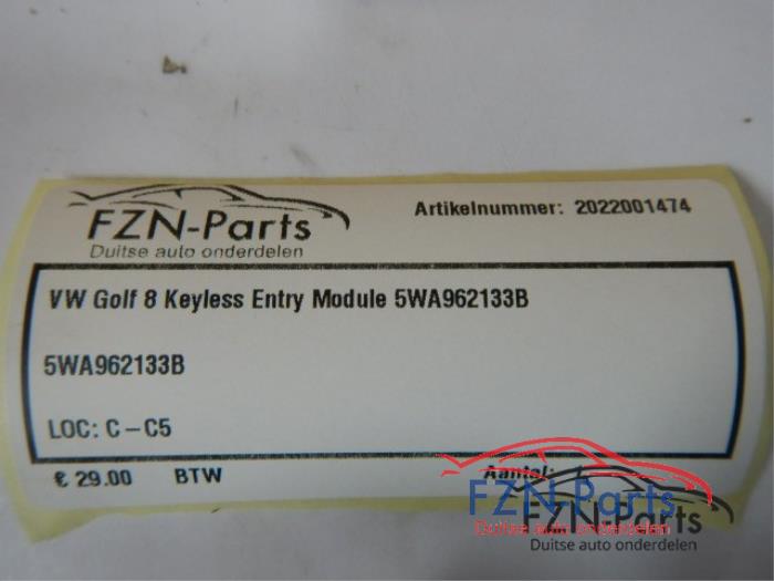 VW Golf 8 Keyless Entry Module