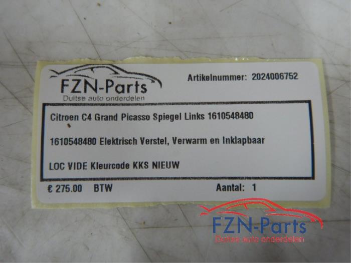 Citroen C4 Grand picasso Spiegel Links