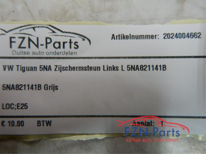 VW Tiguan 5NA Zijschermsteun Links L