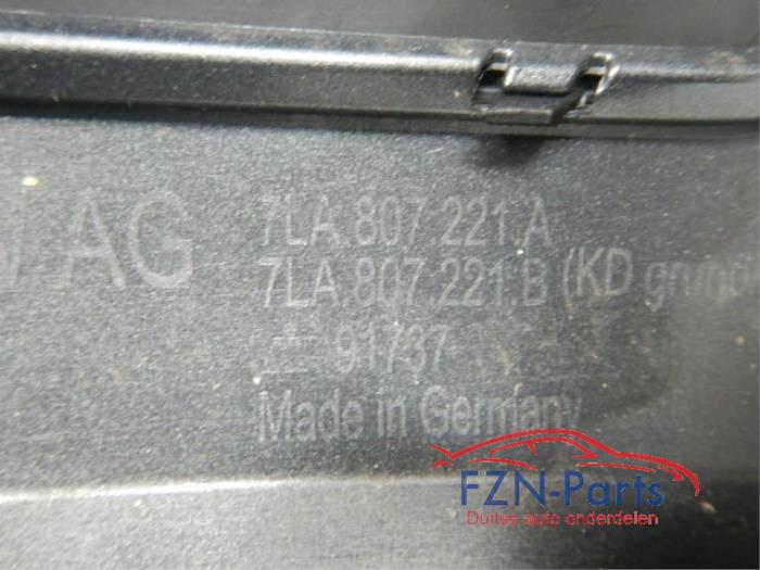 VW Transporter T6.1 Voorbumper Hoogglans Inleg LR7H 7LA807221B