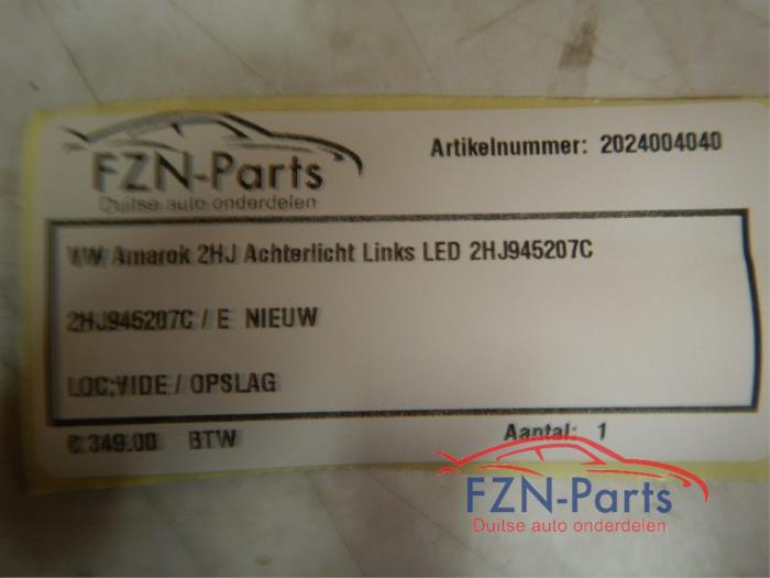VW Amarok 2HJ Achterlicht Links LED