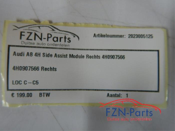 Audi A8 4H Side Assist Module Rechts