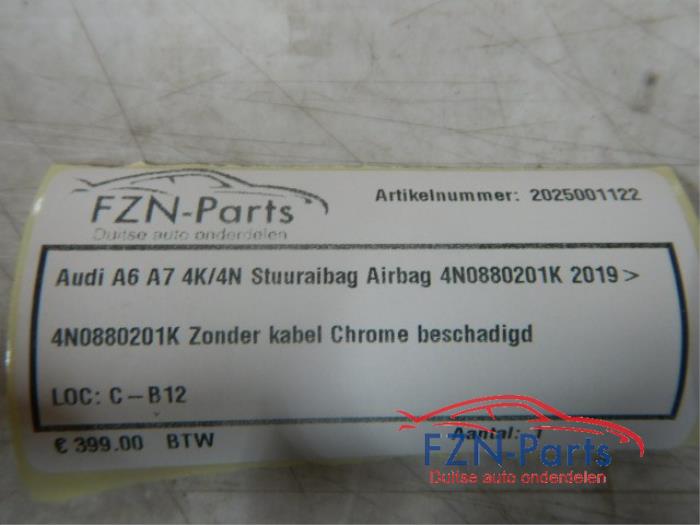Audi A6 A7 4K / 4N Stuurairbag Airbag