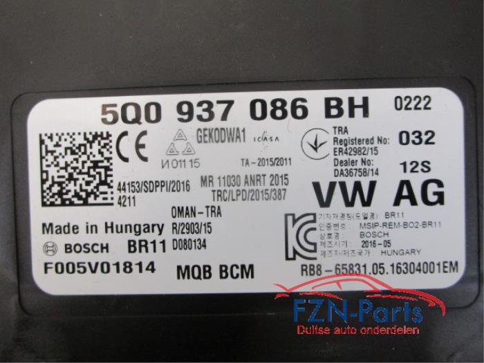 VW Passat B8 Boordnet MQB BCM