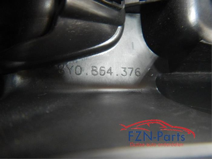 Audi A3 8Y Luchtrooster Middenconsole Achterzijde