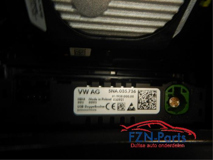 VW ID4 Middenconsole Draadloos opladen USB-C