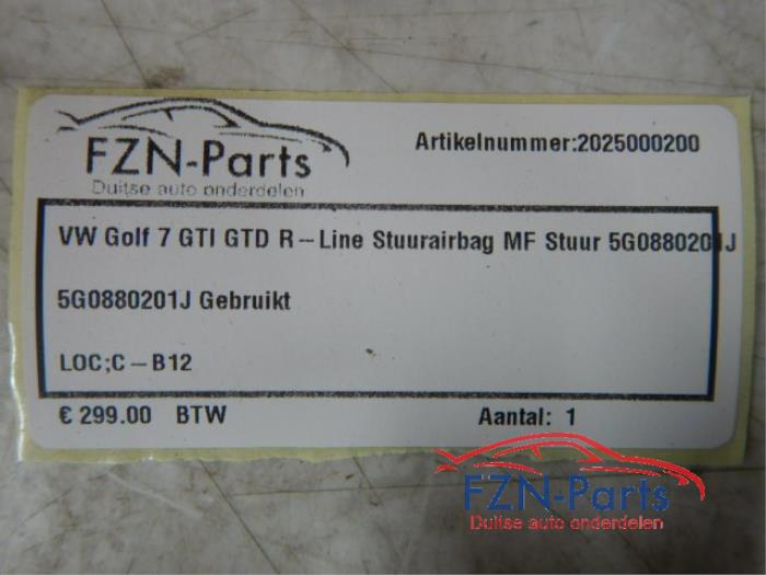 Airbag links (Stuur) Volkswagen Golf (22730502)