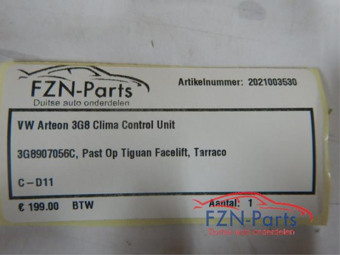 Climatronic Paneel Volkswagen Arteon (22744285)