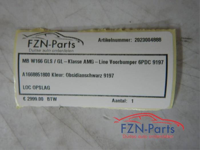 Voorbumper Mercedes GLE (22722355)