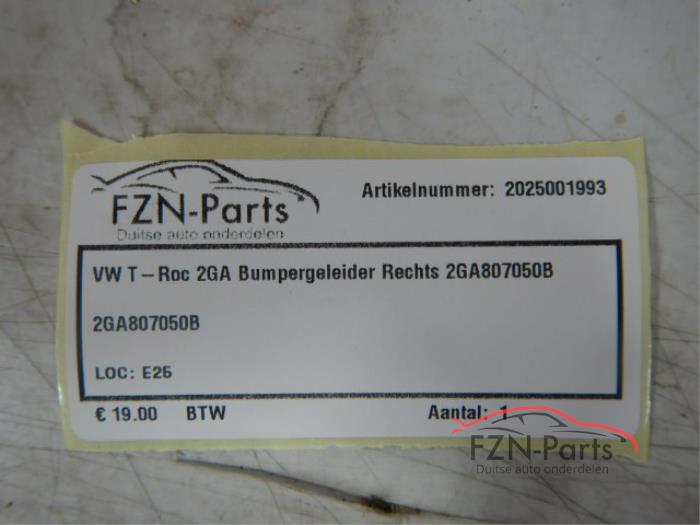 Bumpersteun rechts-voor Volkswagen T-Roc (22741595)