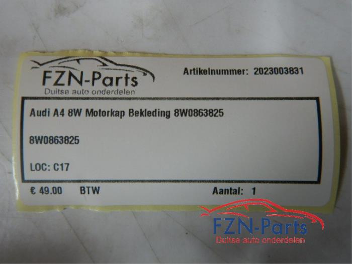 Motorkap Bekleding Audi A4 (22739988)
