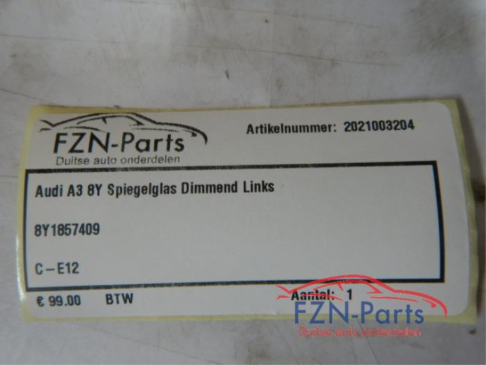 Spiegelglas links Audi A3 (22726039)