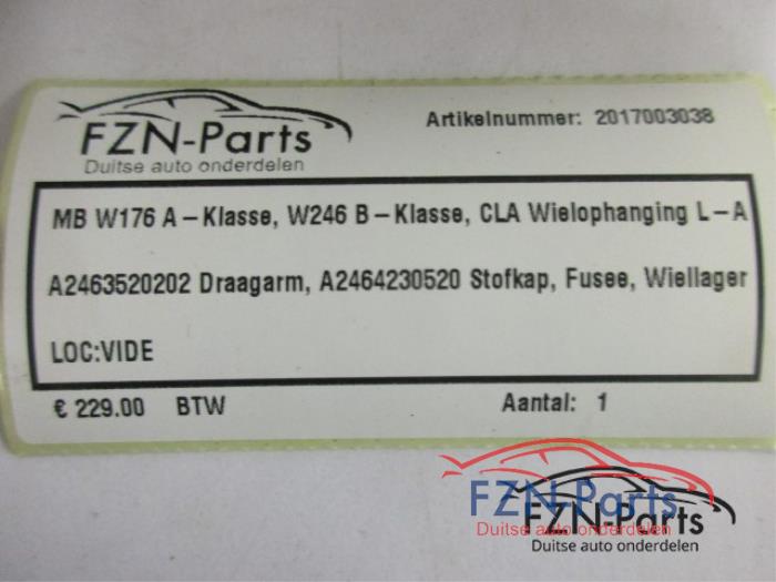 Wielophanging links-achter Mercedes B-Klasse (22727438)