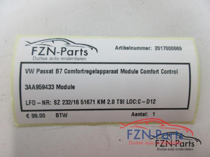 Comfort Module Volkswagen Passat (22733366)