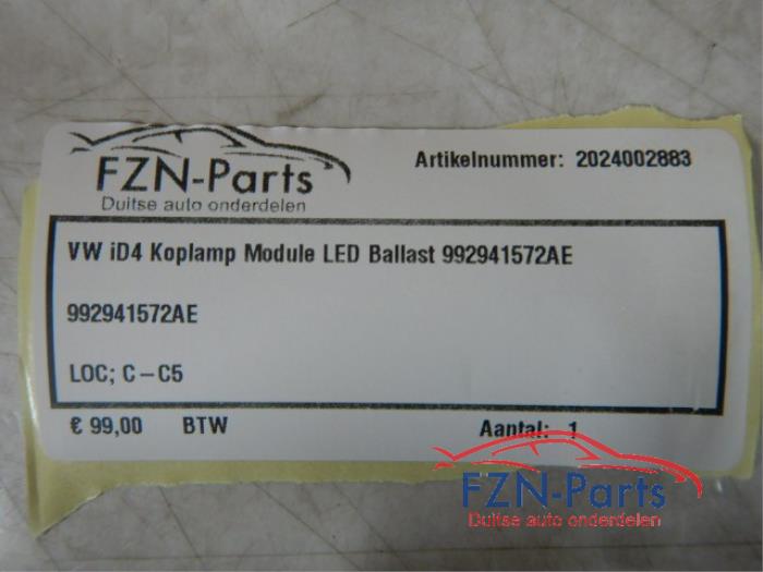 VW ID4 Koplamp Module LED Ballast