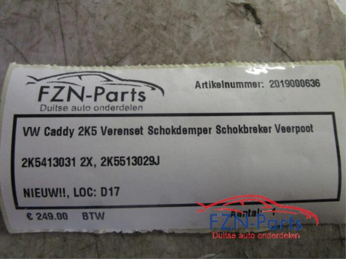 Verlagingsset Volkswagen Caddy (22741566)