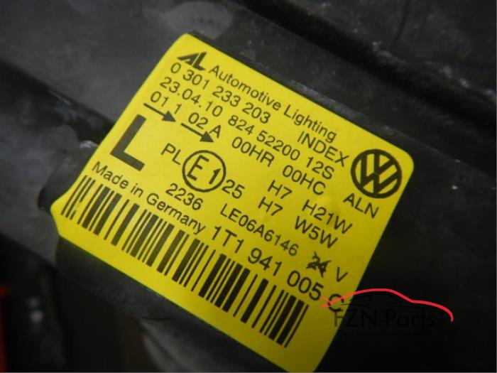 Koplamp links Volkswagen Touran (22722023)