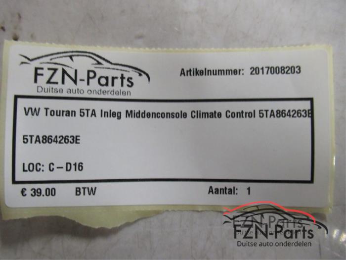 Climatronic Paneel Volkswagen Touran (22741265)