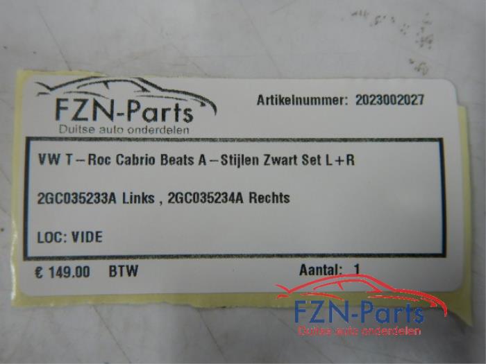 Stijl rechts-voor Volkswagen T-Roc (22738536)