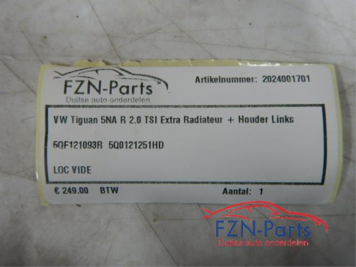 Kachel Radiateur Volkswagen Tiguan (22740244)