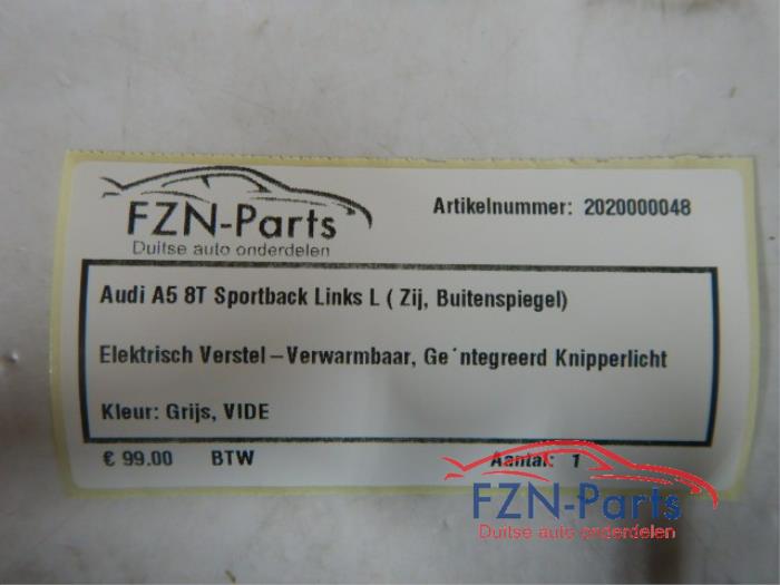 Buitenspiegel links Audi A5 (22725652)
