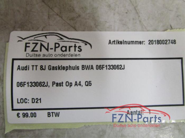 Gasklephuis Audi TT (22741325)