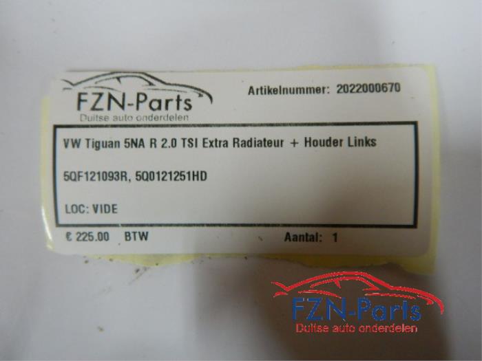 Kachel Radiateur Volkswagen Tiguan (22742150)