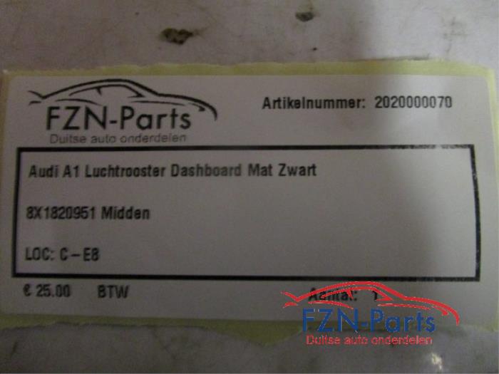Luchtrooster Dashboard Audi A1 (22735927)