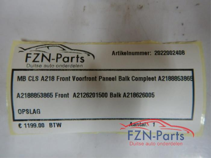 Frontpaneel Mercedes CLS-Klasse (22742768)