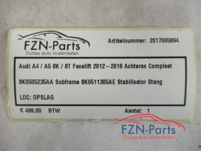 Achteras voorwielaandrijving Audi A4 (22744195)
