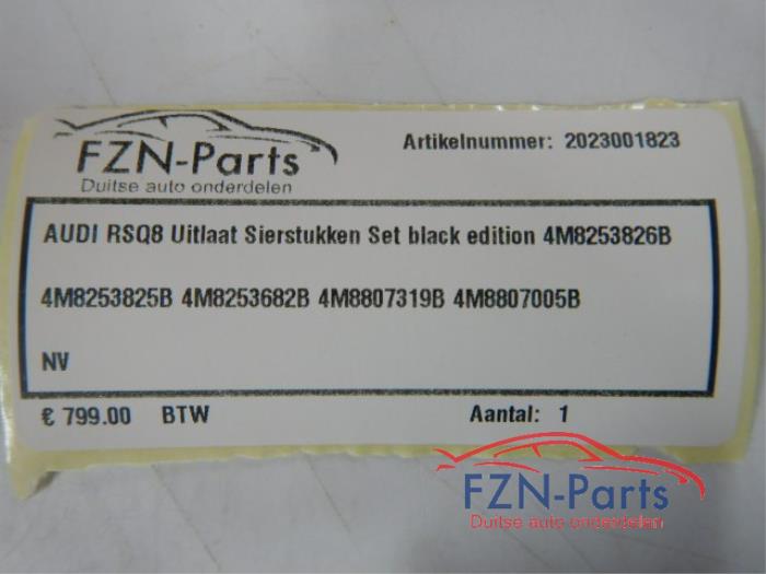 Uitlaat (compleet) Audi Q8 (22745098)