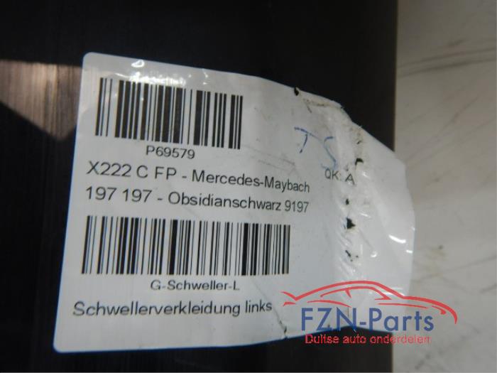 Zijskirt links Mercedes S-Klasse (22727588)