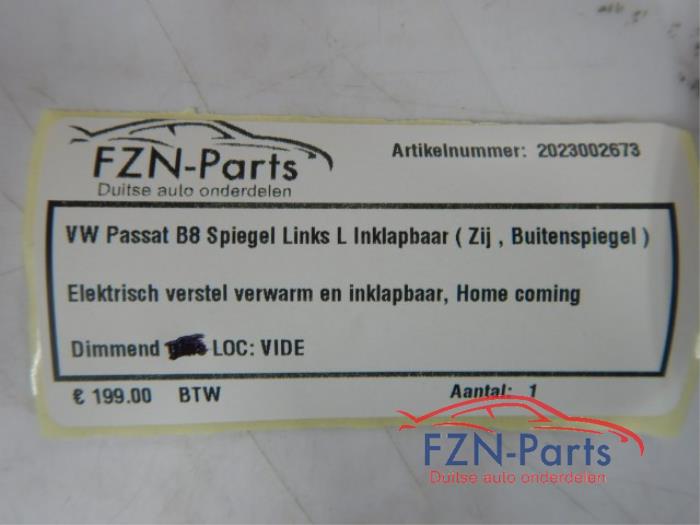 Buitenspiegel links Audi A4 (22725403)