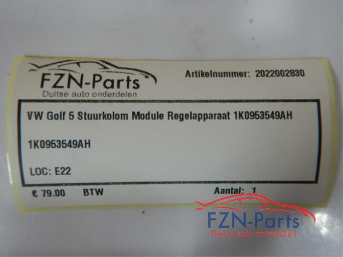 VW Golf 5 Stuurkolom Module Regelapparaat