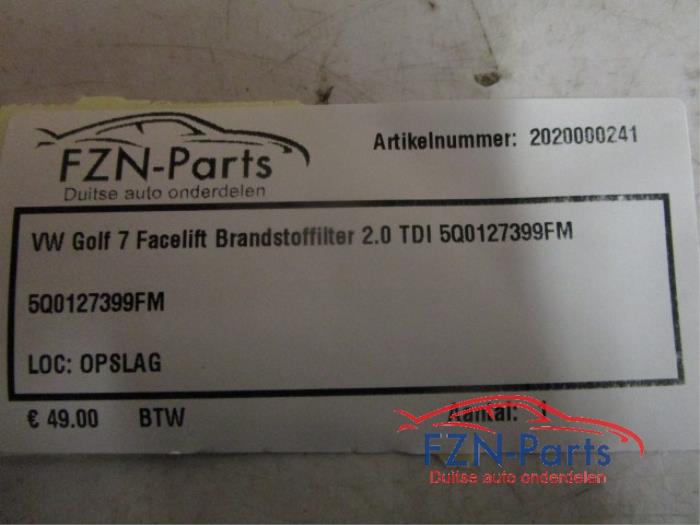 Brandstoffilter Volkswagen Golf (22742105)