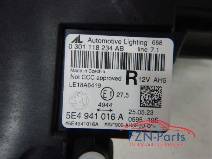 Koplamp rechts Skoda Octavia (22722992)