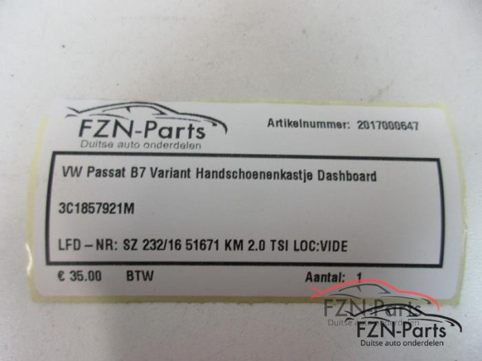 Dashboardkastje Volkswagen Passat (22745431)