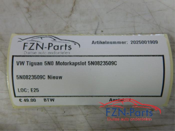 Slotmechaniek Motorkap Volkswagen Tiguan (22739682)