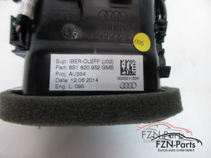 Luchtrooster Dashboard Audi TT (22735864)