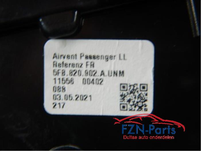 Luchtrooster Dashboard Seat Leon (22735912)