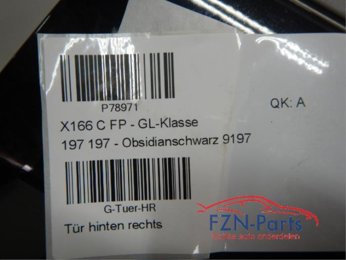 Portier 4Deurs rechts-achter Mercedes GL-KLASSE (22723850)