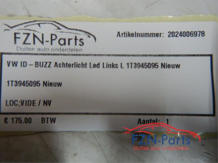 VW ID-Buzz Achterlicht LED Links